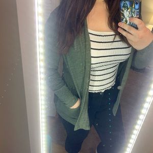 Soft green cardigan
